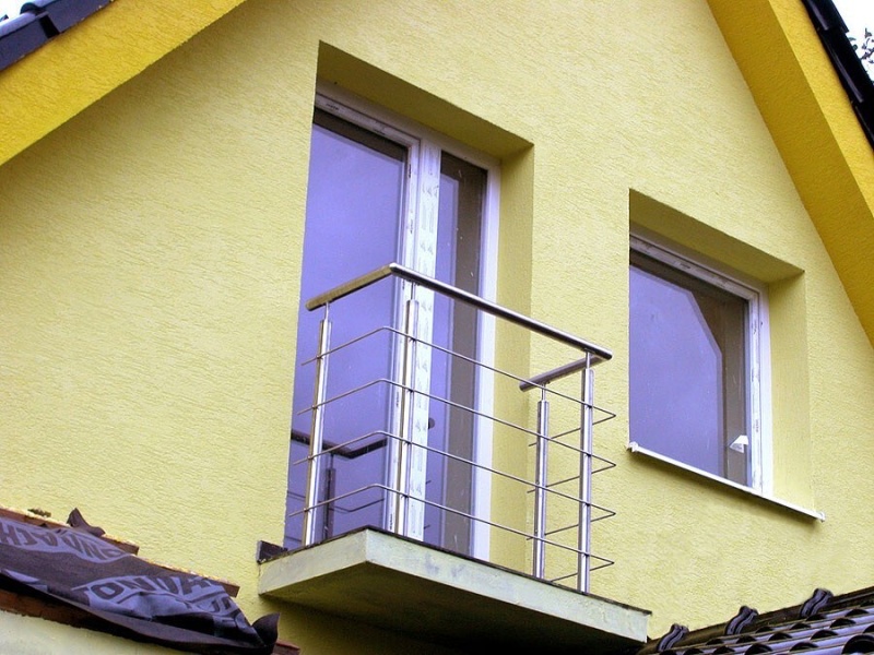 Zábradlí a balkóny - Venkovní provedení