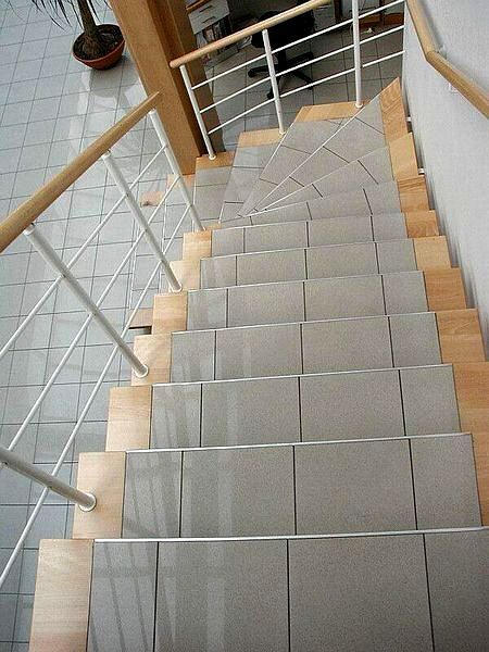 Schody modulové - Ocel a dřevo